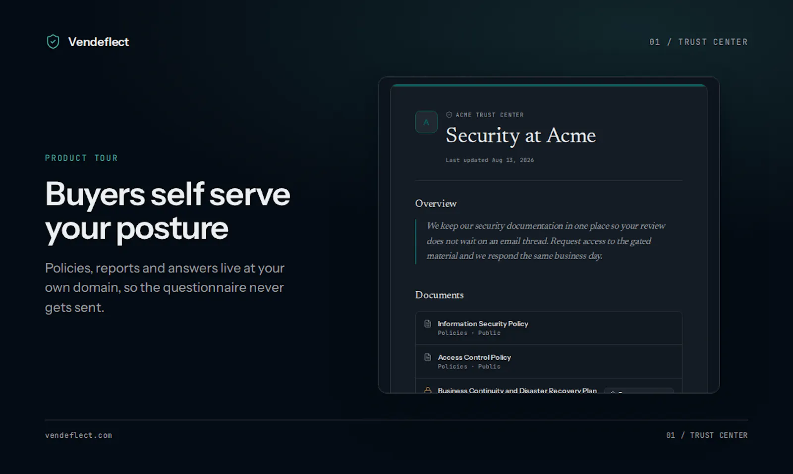 Vendeflect screenshot 2