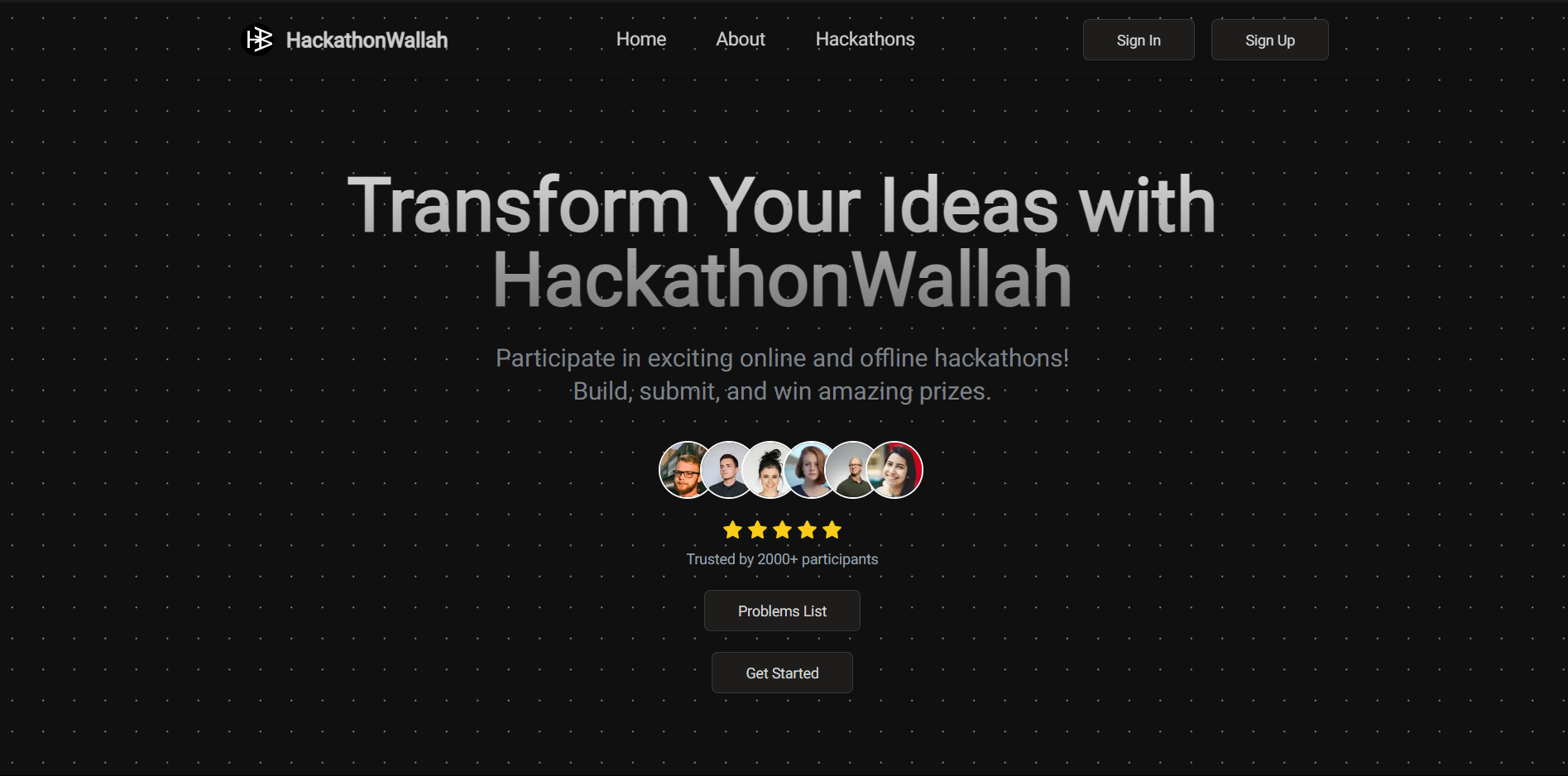 Hackathonwallah - สร้างส่งและรับรางวัลมากมาย media 1