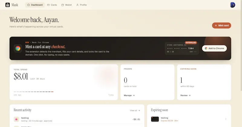 Mask screenshot 1