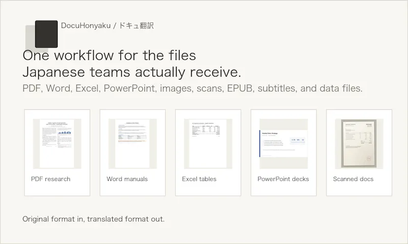 DocuHonyaku screenshot 3