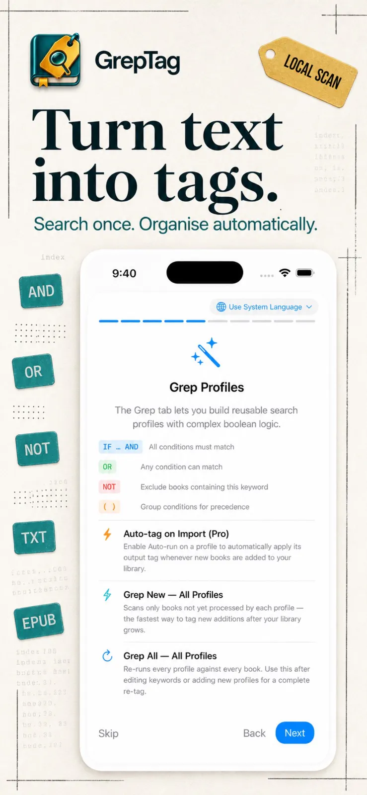 GrepTag gallery image