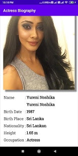 Actress Biography gallery image