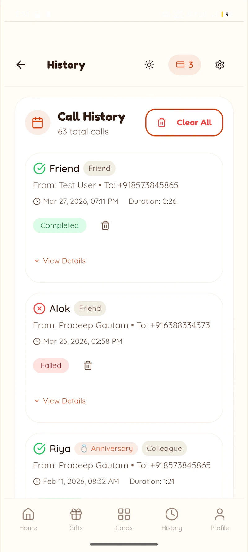 Wiscall screenshot 7