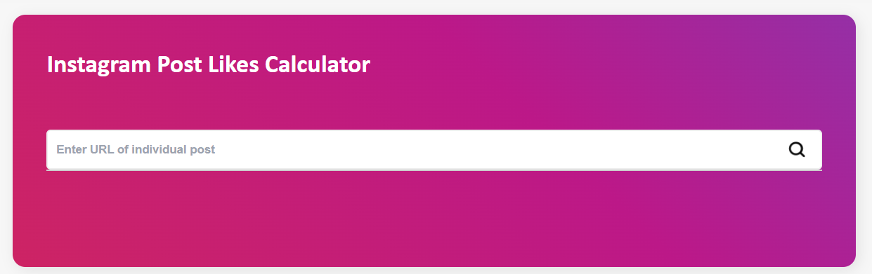 Post de Instagram gratuita como calculadora media 1