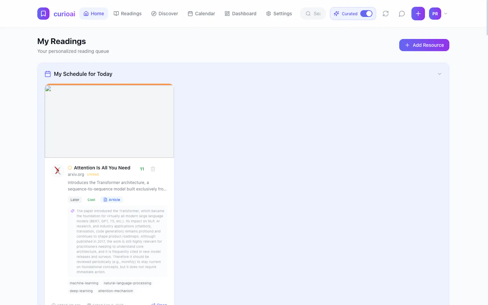 curioai screenshot 3