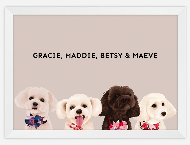 Custom Dog Portraits