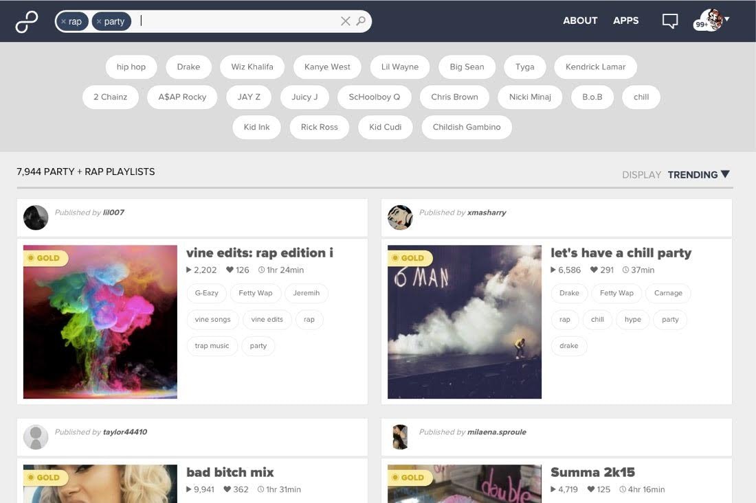 8tracks 4.0 (early access) Image