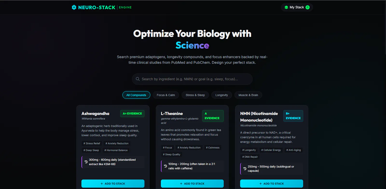 Neuro-Stack screenshot 2