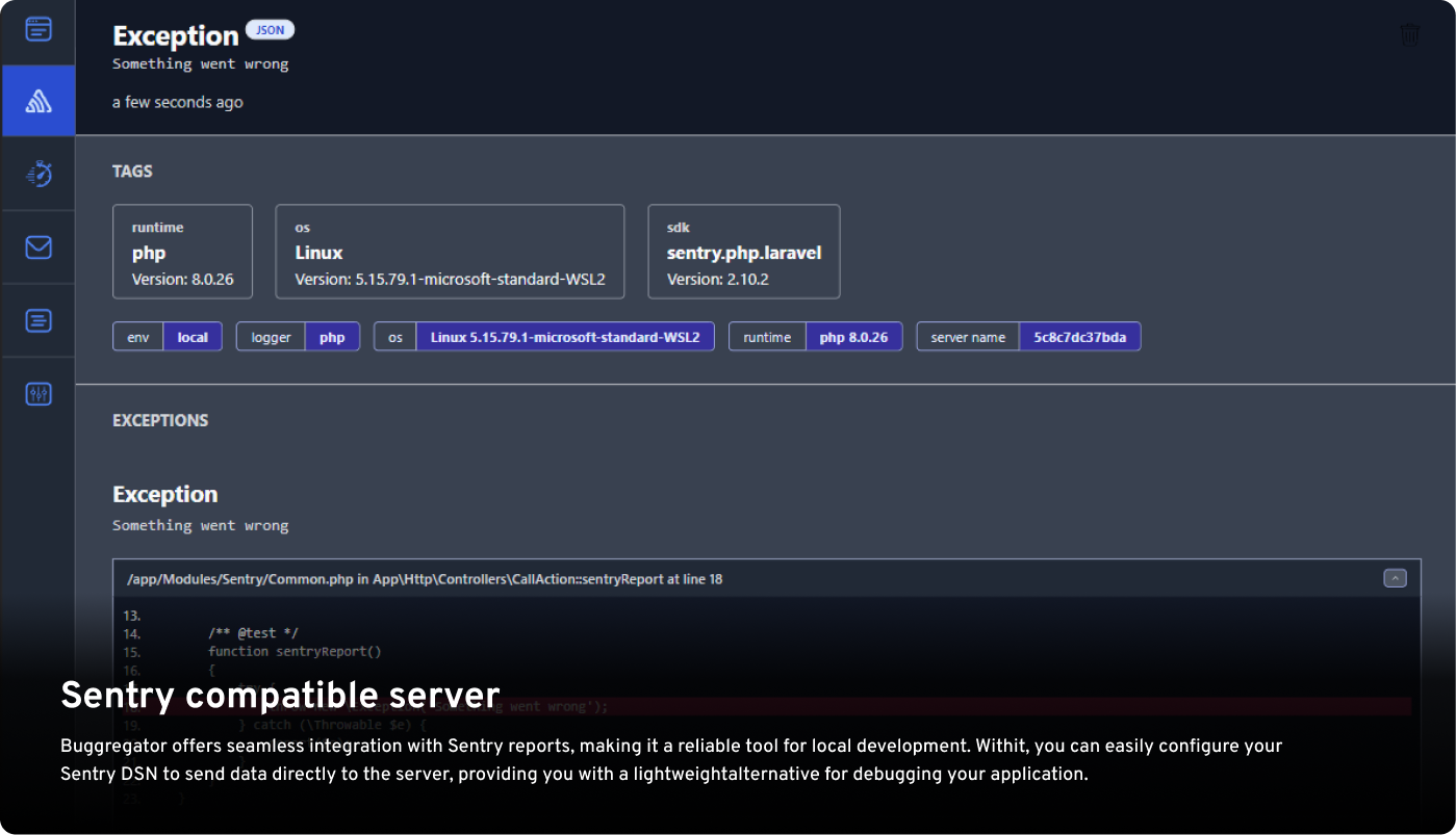 Buggregator gallery image