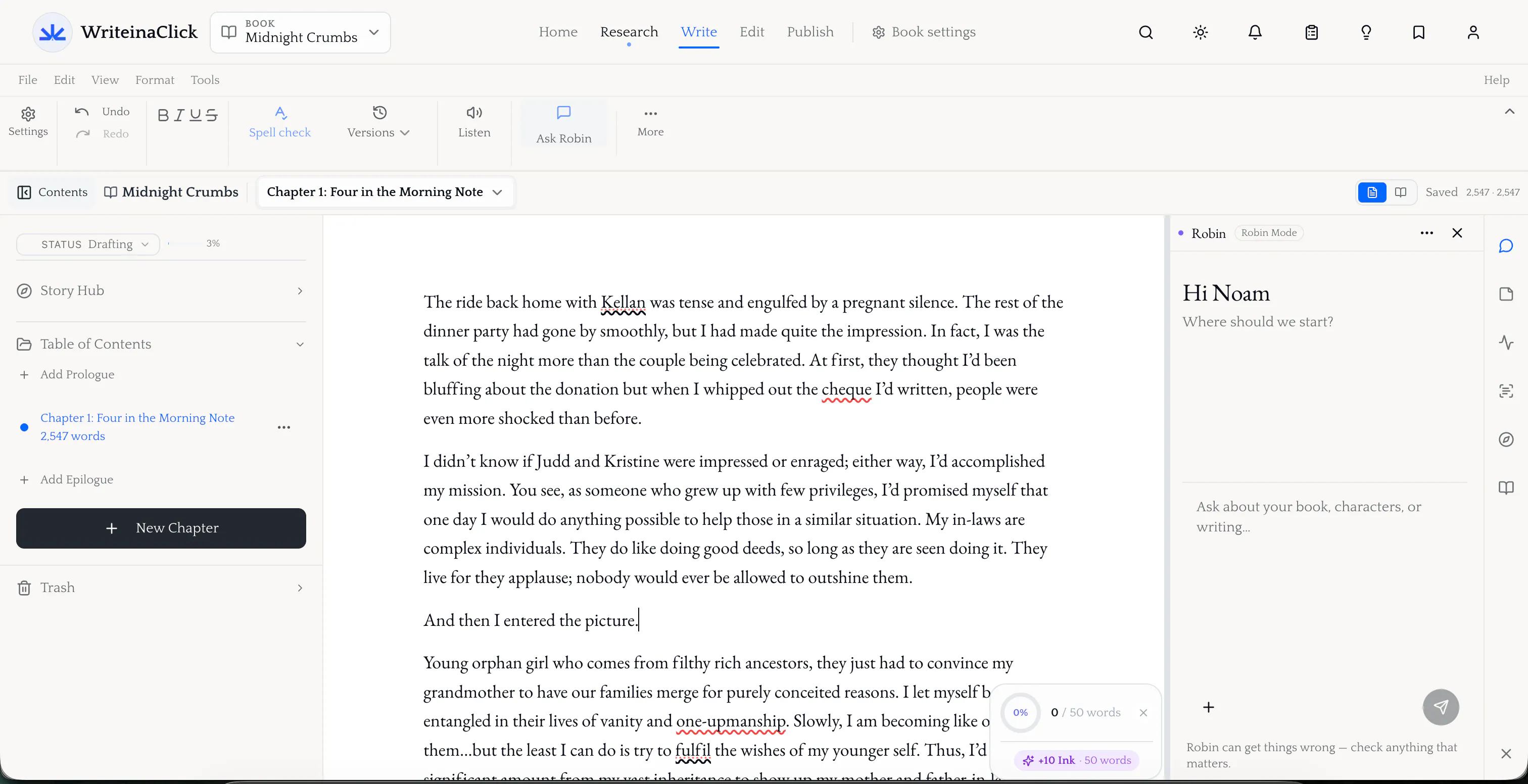 WriteinaClick gallery image