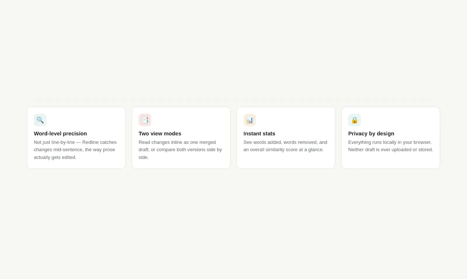 Draft Diff & Revision Checker screenshot 3