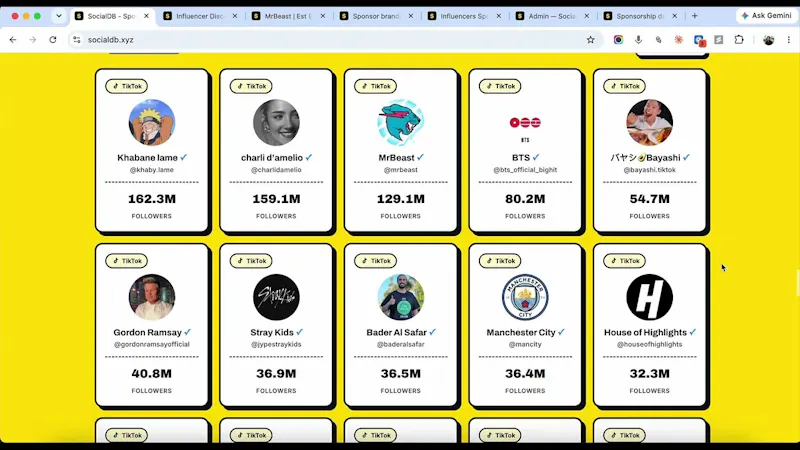 SocialDB screenshot 1 (video preview)
