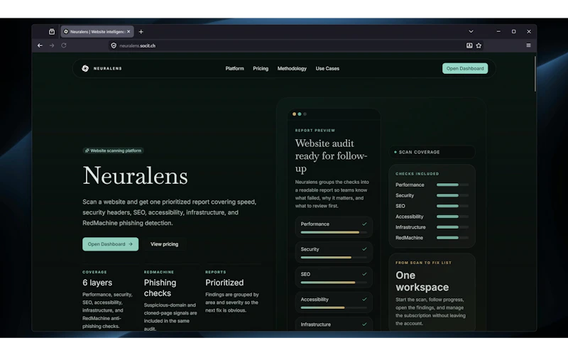 Neuralens screenshot 2