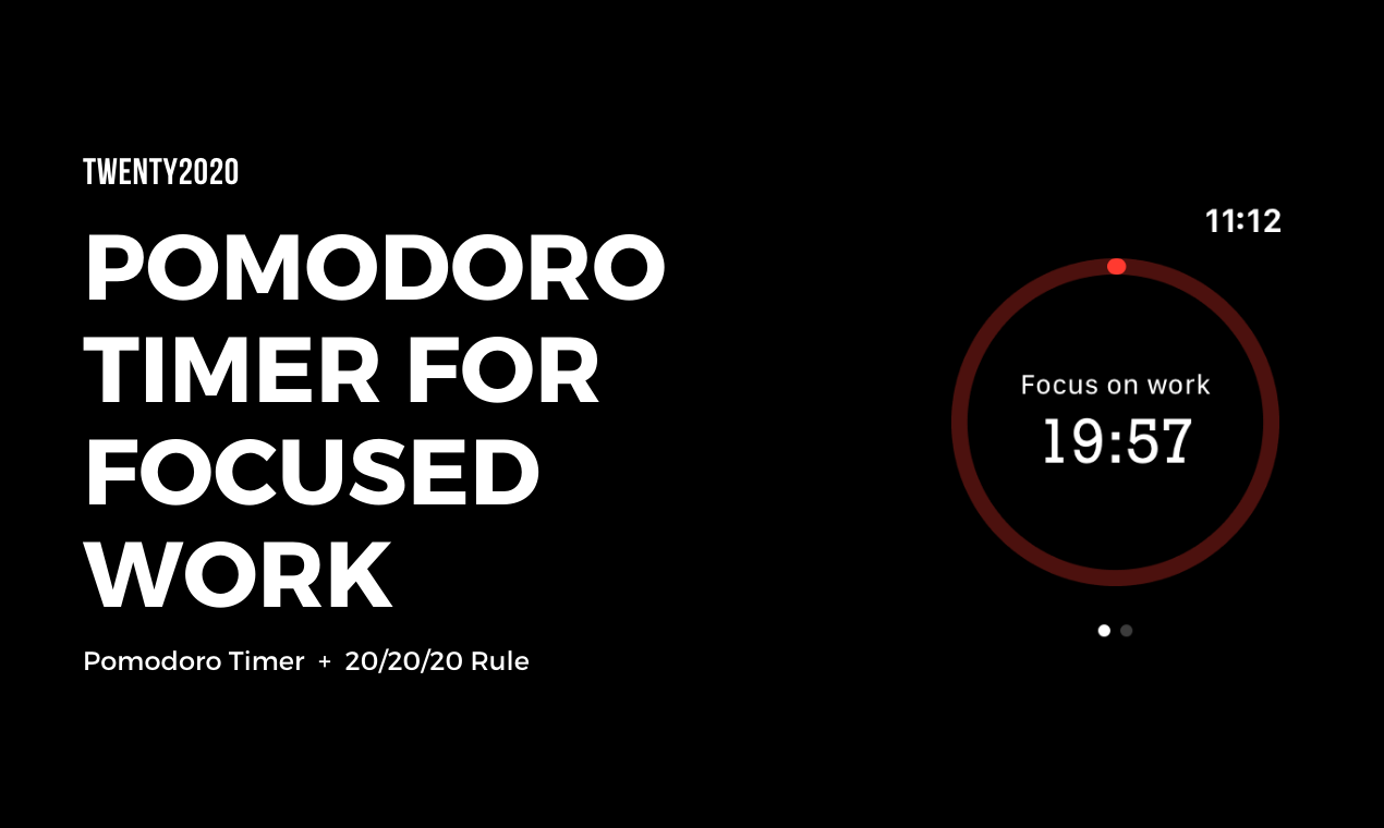 Twenty2020 Work Timer gallery image