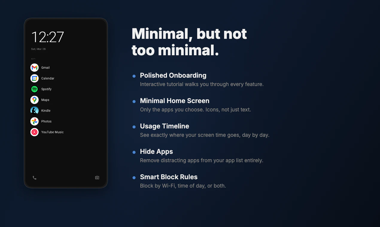 Focus Launcher screenshot 2