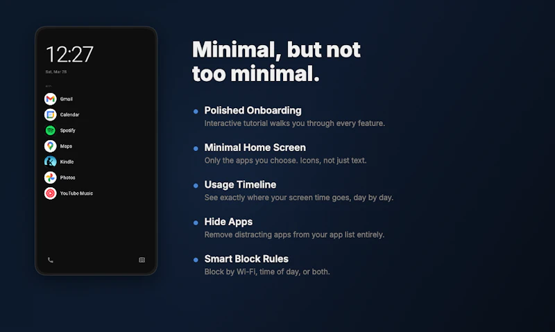 Focus Launcher  screenshot 2