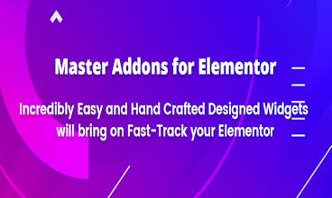 Master Addons for Elementor gallery image