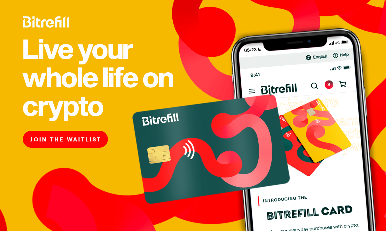 Bitrefill -Karte Medien 1
