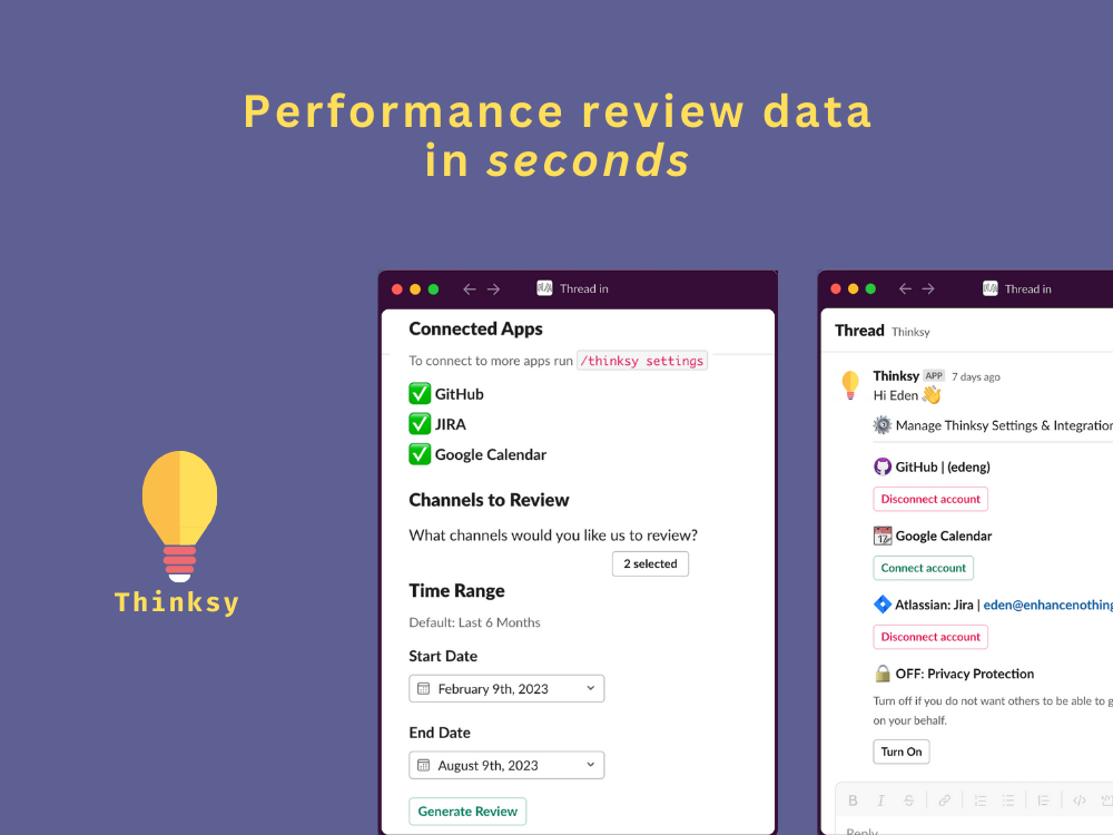وسائط Thinksy - جعلت مراجعات الأداء سهلة 1