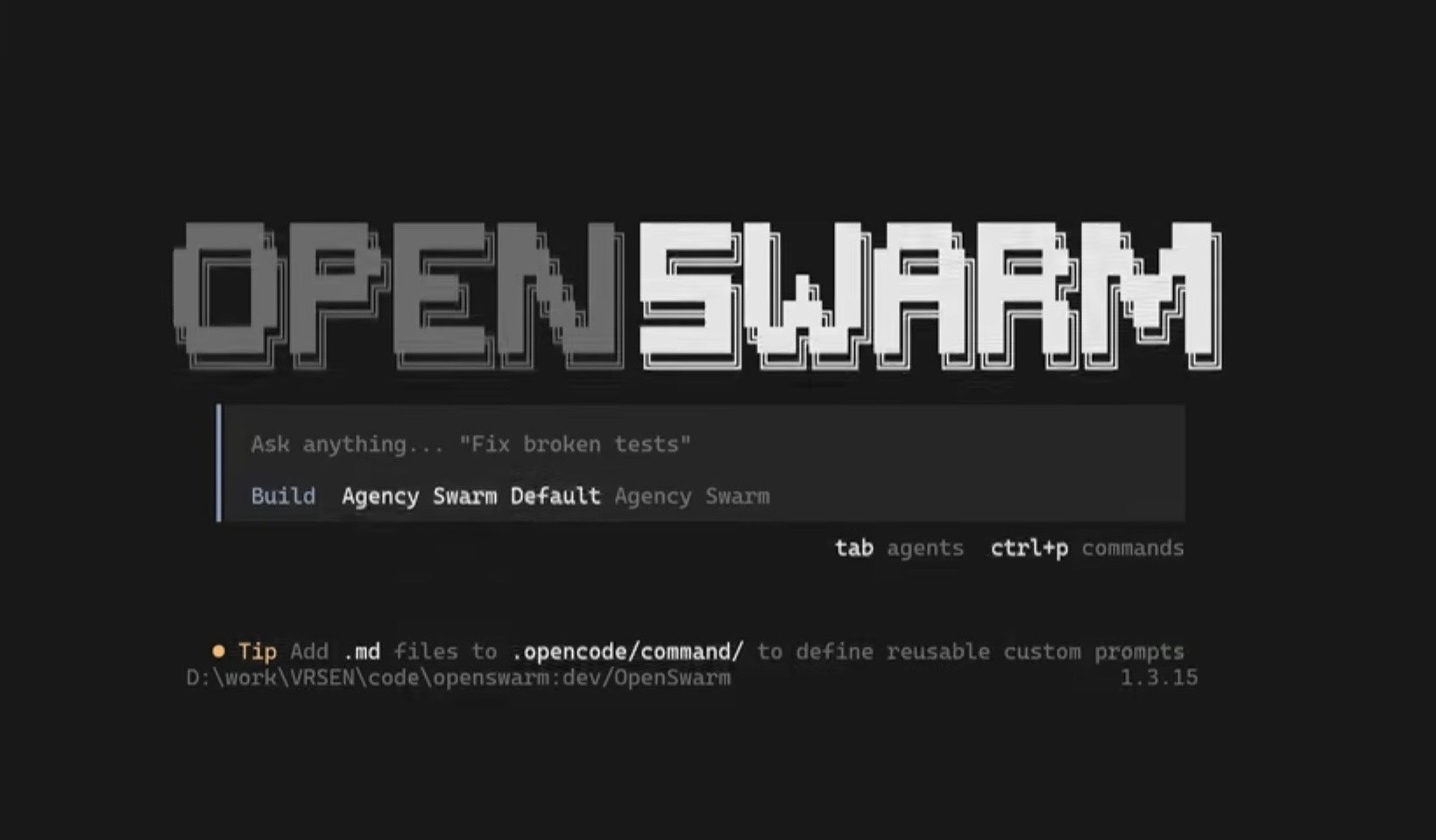 OpenSwarm gallery image