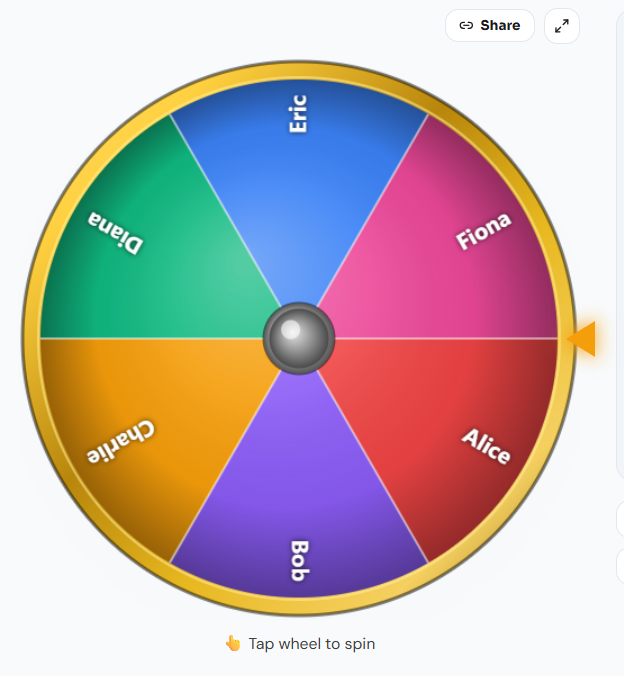 Wheel Spinner