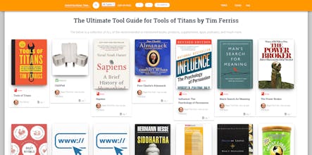 Tools of Titans - The Tool Guide 📙 gallery image