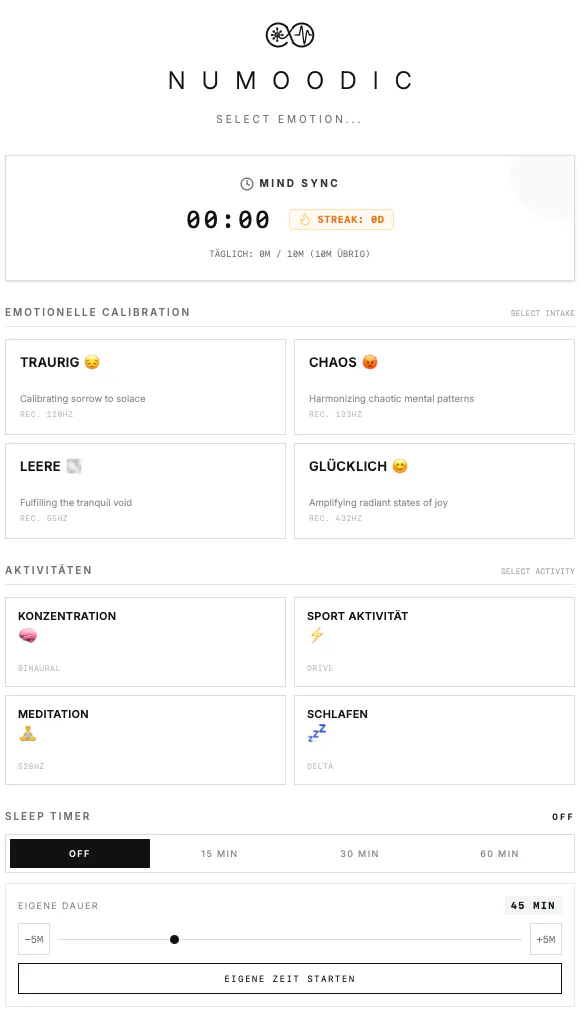 NuMoodic — Premium Frequency Generator gallery image