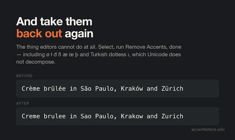 Accent Letters for VS Code screenshot 3