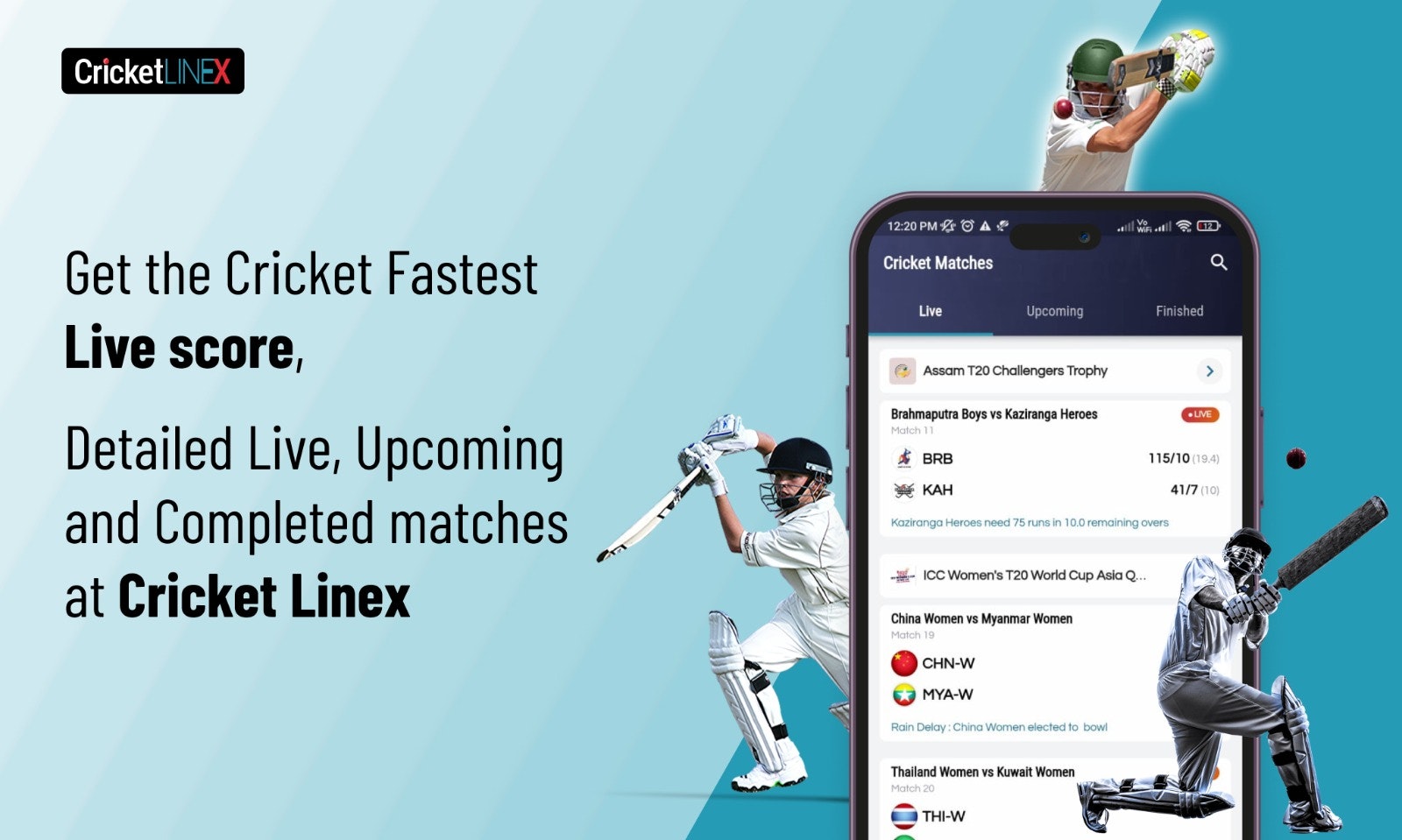 Cricket fast best sale live line online