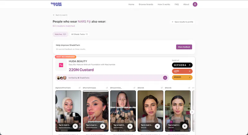 Shadetwin.app screenshot 2