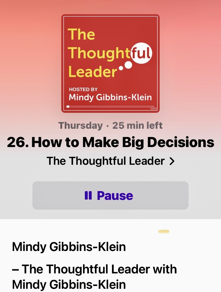 The Thoughtful Leader Podcast gallery image