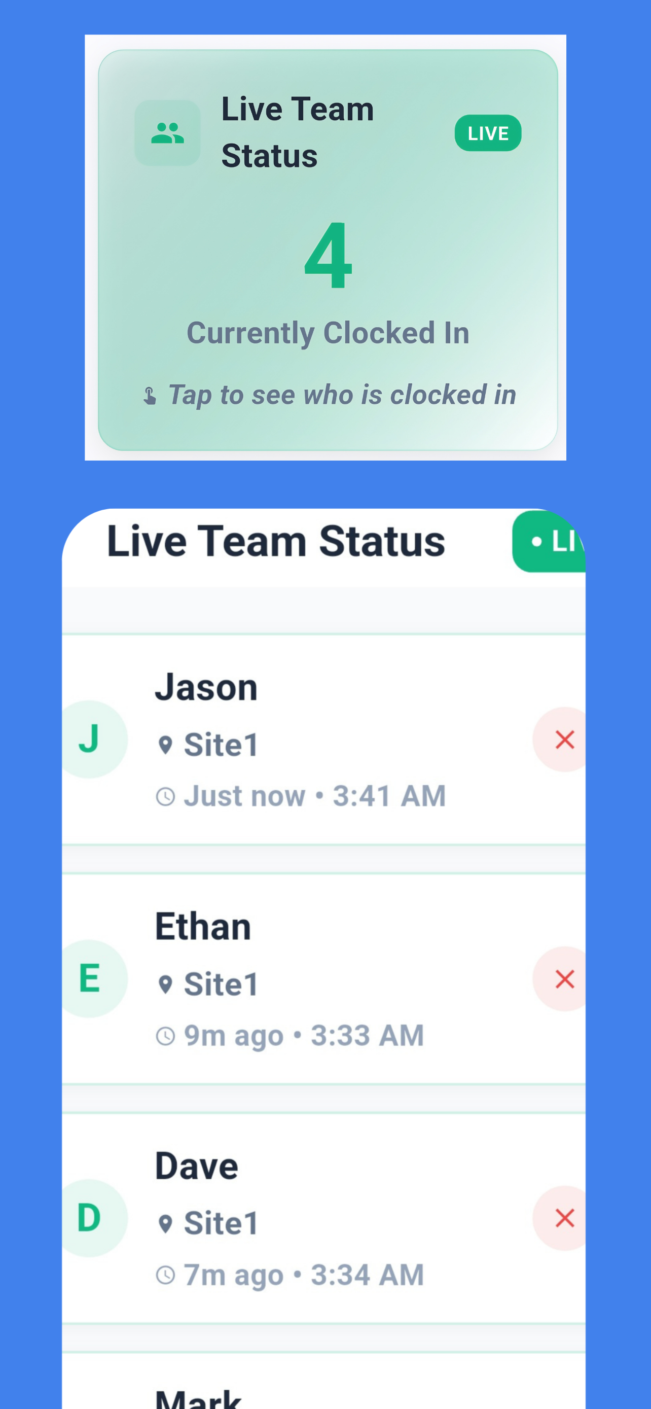 Timeki – Geofence Time Tracking gallery image