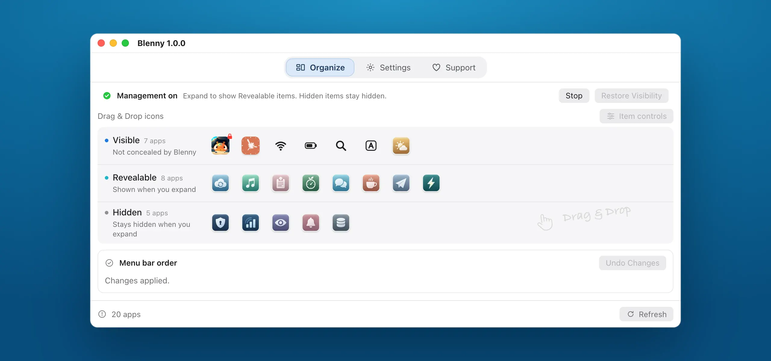 Blenny screenshot 3