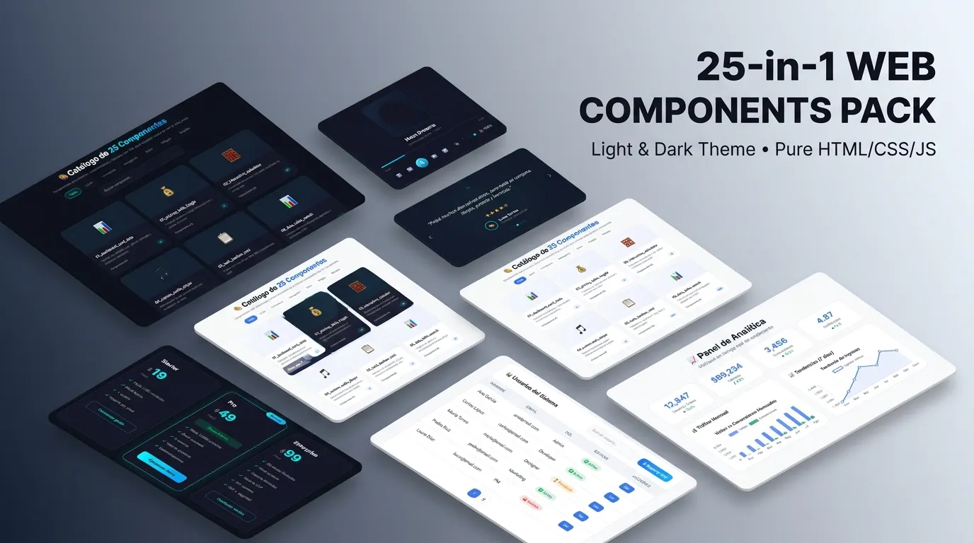 25-in-1 Web Components Pack gallery image