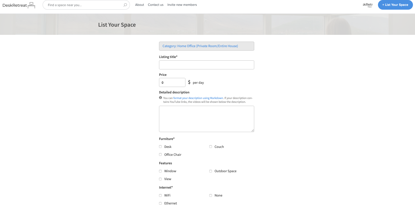 DeskRetreat gallery image