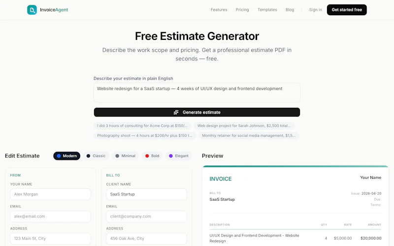 InvoiceAgent screenshot 4