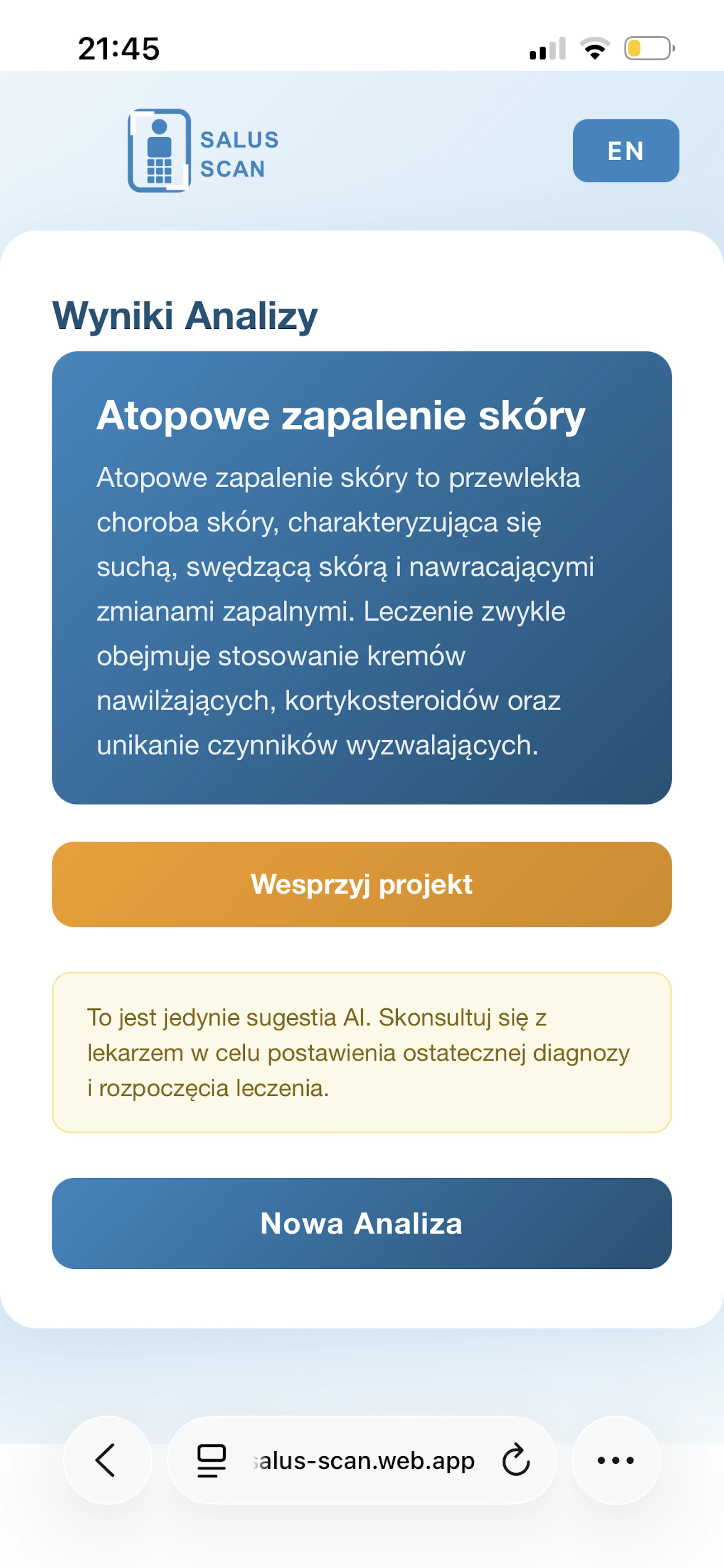 Salus Scan screenshot 8