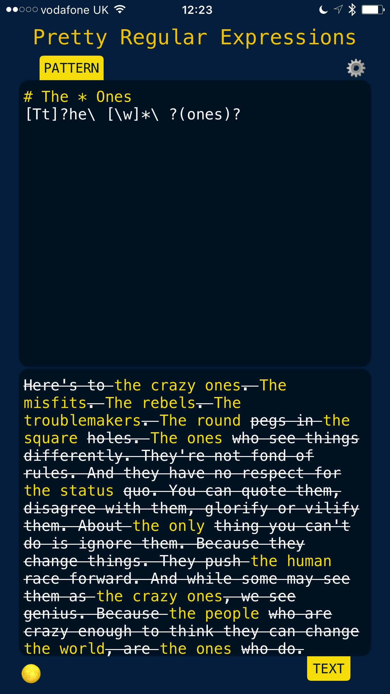 Pretty Regular Expressions gallery image