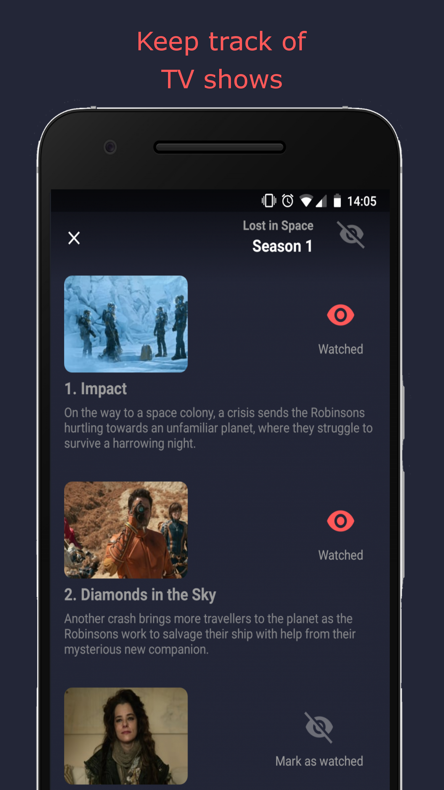 Bowvie: Keep track of movies and TV shows gallery image