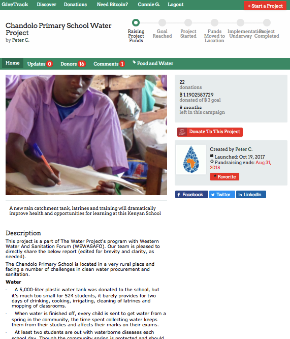 GiveTrack gallery image