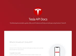 Tesla API Docs gallery image
