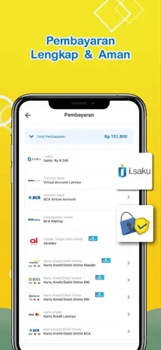 وسائط تحقق من فاتورة الكهرباء في Indomaret Click 1