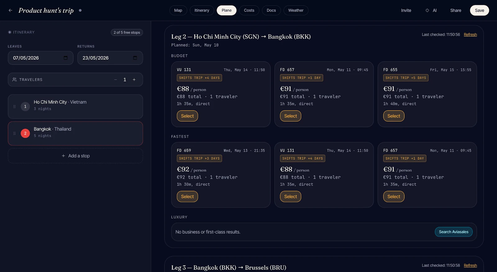 TravelMaxing | AI powered travel agency screenshot 4