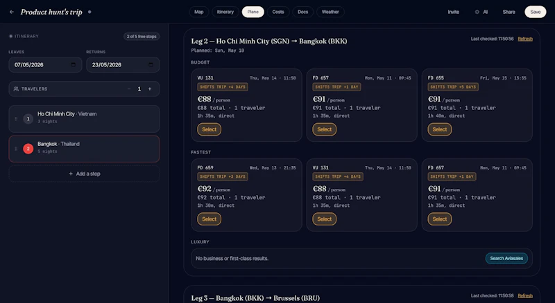 TravelMaxing | AI powered travel agency screenshot 4