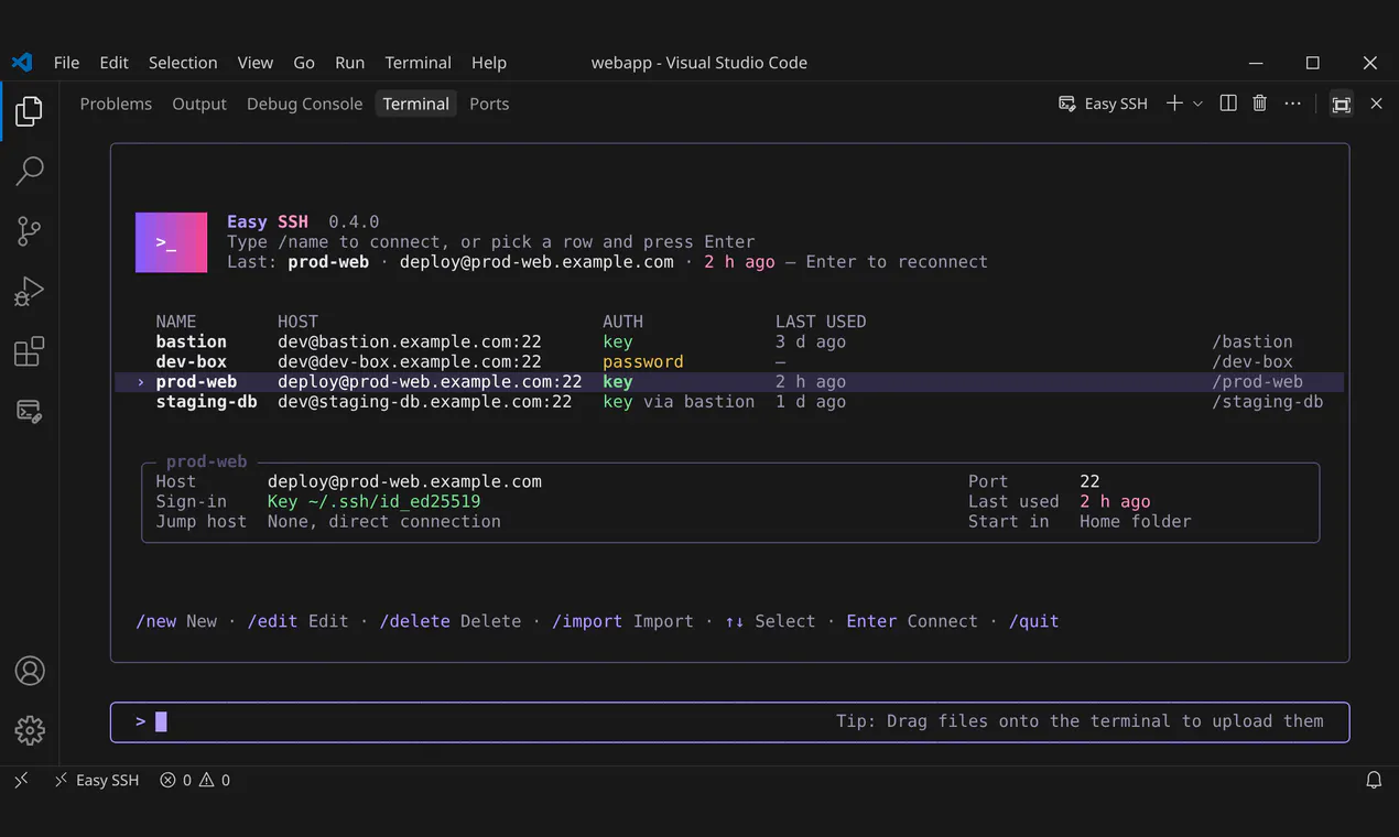 Easy SSH gallery image