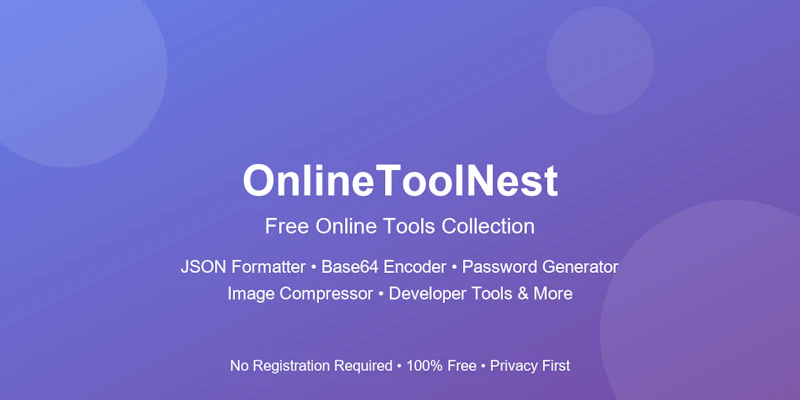 OnlineToolNest screenshot 1