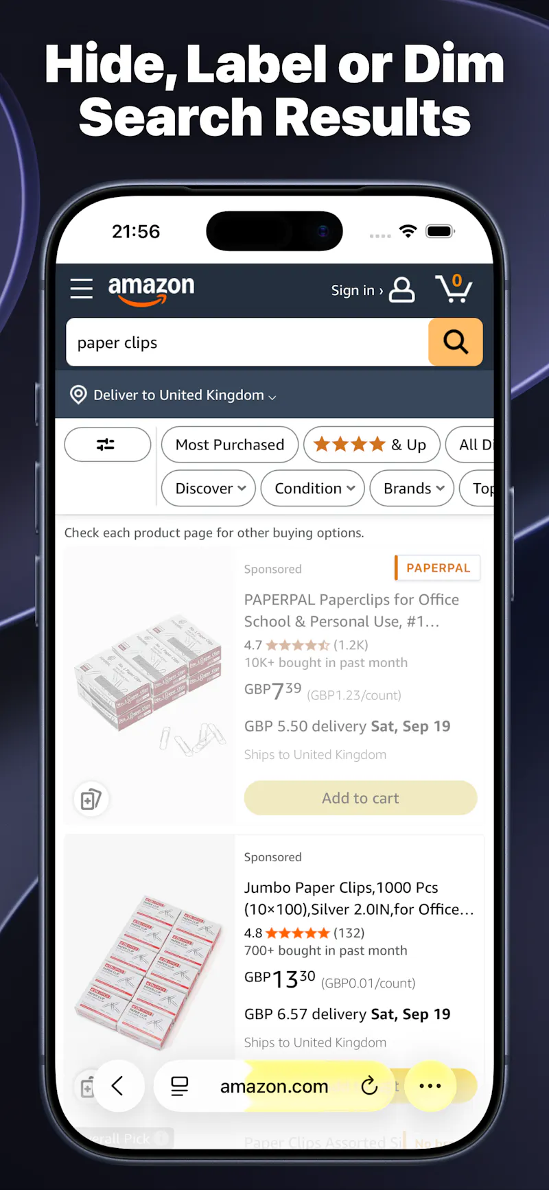 Amaslop for Amazon screenshot 6