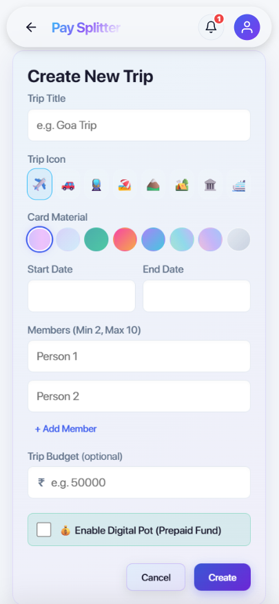 PaySplitter gallery image