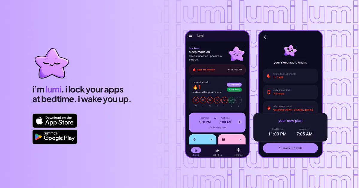 lumi - sleep lock & alarm gallery image