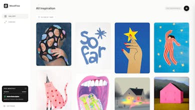 MoodFlow - AI Moodboard Tool gallery image